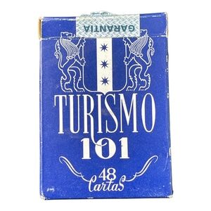Vintage Spanish 1958 Heraclio Fournier “Turismo 101” 40-card deck